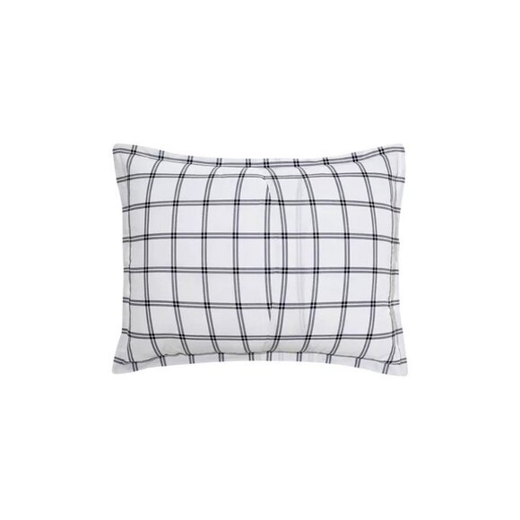 Sunham King Plaid Comforter Set 3PC Red Green White $80 - Picture 3 of 7